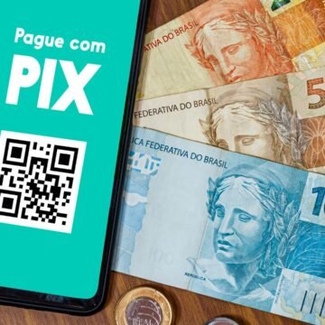 Representação do Pix com um celular exibindo transações bloqueadas, refletindo as novas regras de segurança.