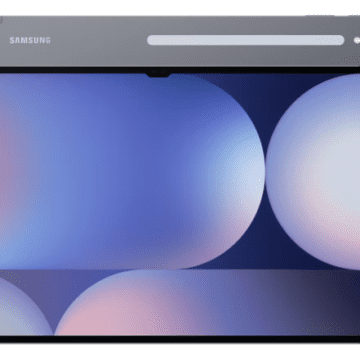 Galaxy Tab S10 Ultra com tela Amoled de 14.6", S Pen e teclado acoplado mostrando interface do modo Dex