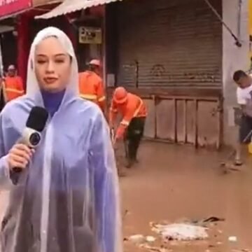 Repórter e empresário discutem durante cobertura de enchente em Franco da Rocha, gerando polêmica e discussão sobre limites éticos do jornalismo.