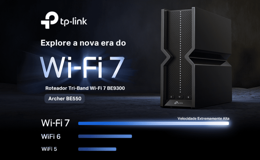 Wi-Fi 7 Chegou: Conheça o Archer BE550 da TP-Link e Descubra um Novo Mundo de Conexão!